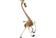 веселый жираф